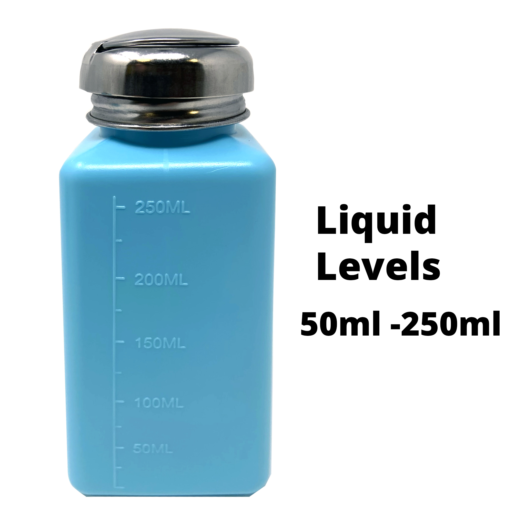 ESD Solvent Bottles Liquid Level