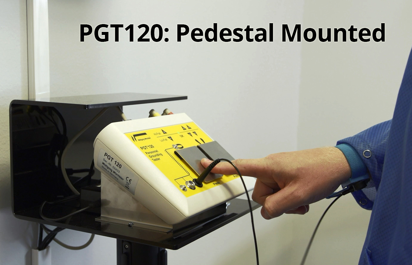 PGT120K220 ESD Data Logging Tester, Data Terminal 2 with Pedestal Stand - Image 4